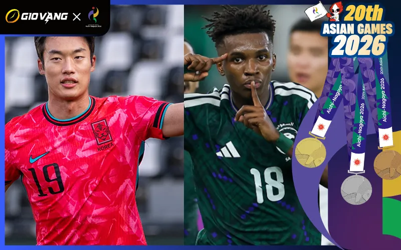 Nhận định soi kèo bóng đá U23 Hàn Quốc vs U23 Ả Rập 17h00 ngày 22/9/2026