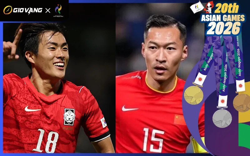 Nhận định soi kèo bóng đá U23 Hàn Quốc vs U23 Trung Quốc 13h00 ngày 30/9/2026