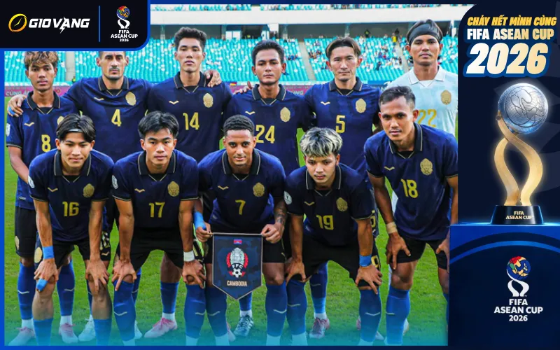 Nhận định đội tuyển Campuchia tại FIFA ASEAN Cup 2026