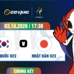 Soi kèo U23 Hàn Quốc vs U23 Nhật Bản 17h30 ngày 03/10/2026 – ASIAD 2026